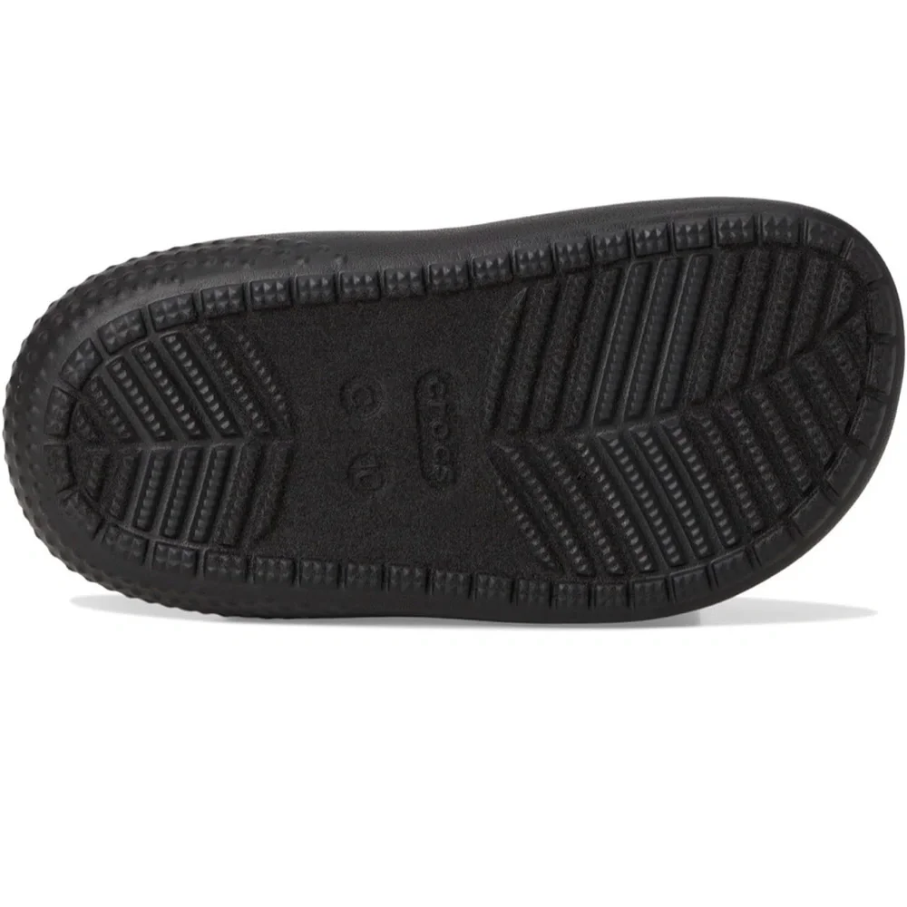 Crocs Unisex Classic Puff Moc Kids Medium Moth Multi Slip On Size 1 NEW